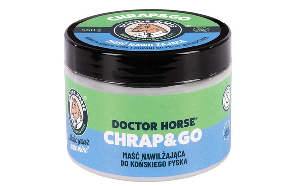 Doctor Horse Chrap&go – maść nawilżająca do końskiego pyska 450 g