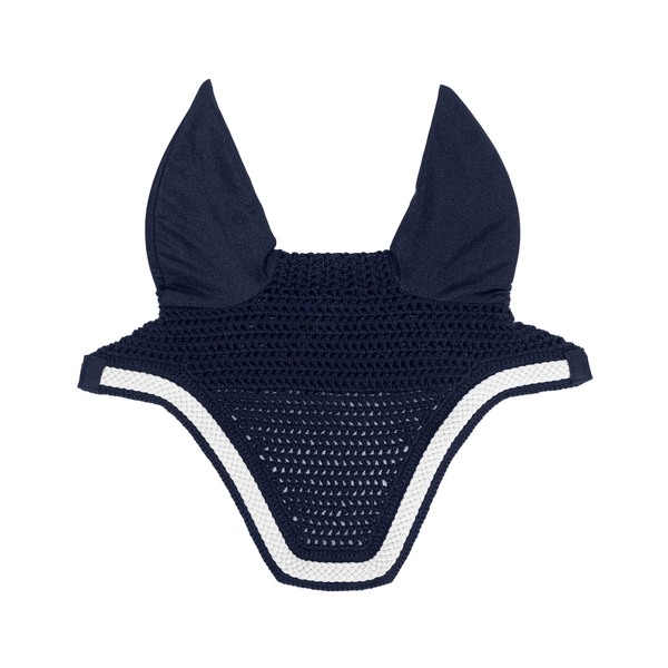 Kentucky nauszniki Wellington Plaited Cord - granatowe