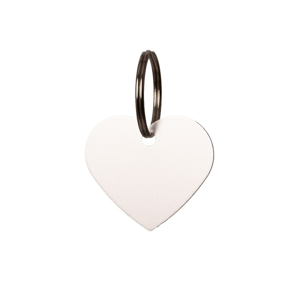 Kentucky zawieszka Heart do grawerowania - srebrna