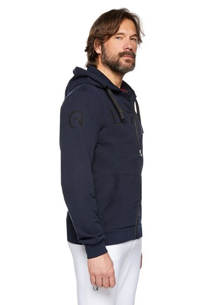 Męska bluza Zip Ego7 - granatowa