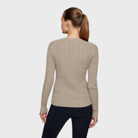 Sweter Samshield Lisa Twisted - beżowy