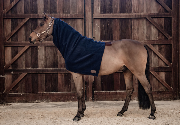 Kentucky kaptur polarowy Heavy Fleece - granatowy