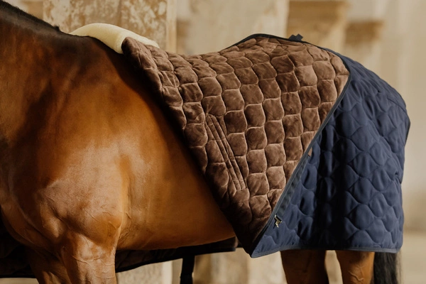Kentucky derka stajenna Comfort 300g - granatowa