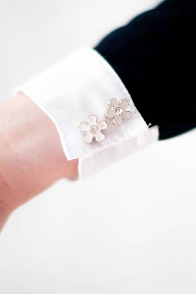 Koszula konkursowa Fleur de Lys Equestrian Ruby - granatowa