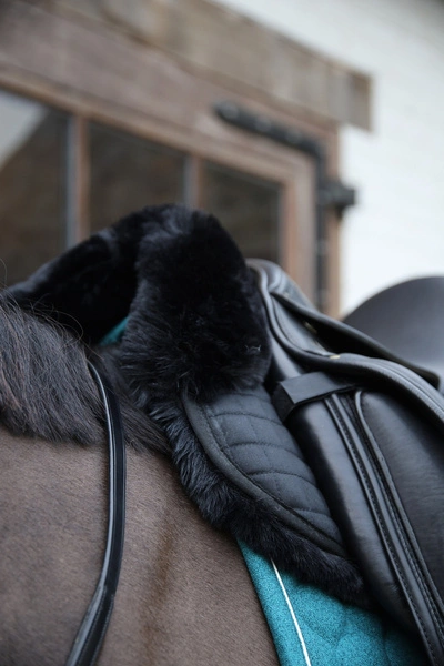 Podkładka Kentucky Sheepskin Half Pad Absorb 10mm - czarna