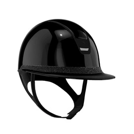 Kask Samshield Miss Shadowglossy Frontal band Crystal Farbic Swarovski 2.0 - Black