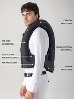 Kamizelka ochronna wybuchowa Equiline Airbag OXAIR - czarna