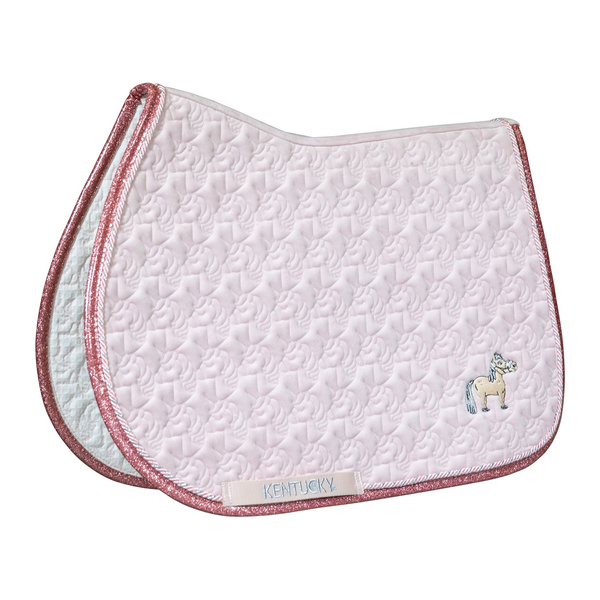 Kentucky czaprak Unicorn Head Glitter - różowy