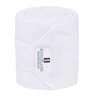 Owijki Kingsland Classic Fleece 2 szt. - białe