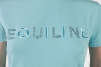 T-shirt Equiline Gelig - miętowy