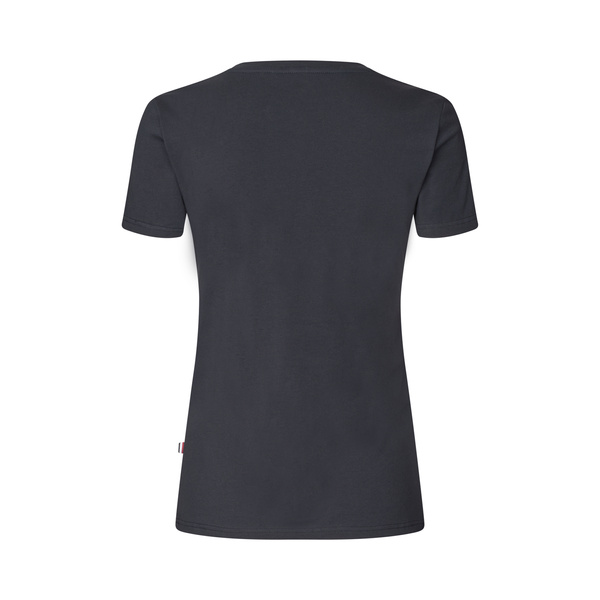 Damska koszulka treningowa Kingsland Classic Ladies Logo T-shirt - granatowa
