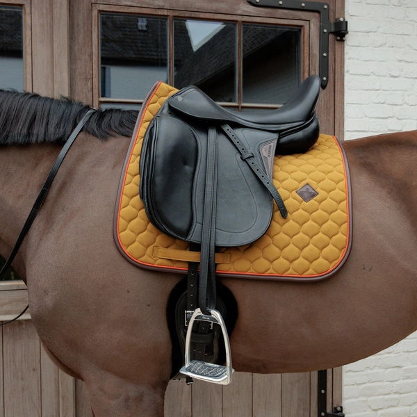 Kentucky czaprak Onion Quilt Neon Leather - khaki