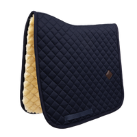 Kentucky czaprak Skin Friendly Saddle Pad Sheepskin Diamond - granatowy