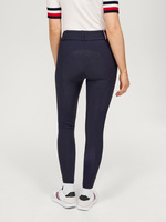 Bryczesy z wysokim stanem Tommy Hilfiger Helena - granatowe