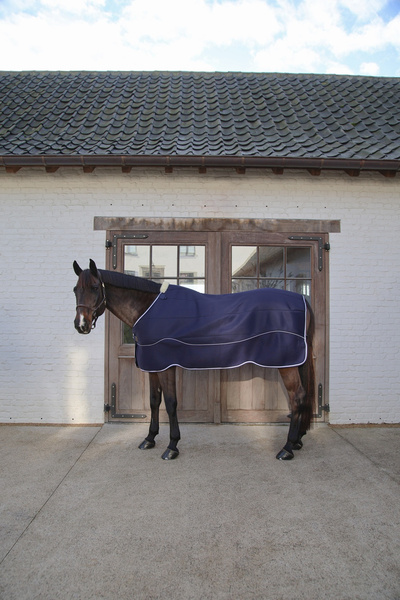 Kentucky podderka stajenna Comfort 3D Fleece Liner - granatowa