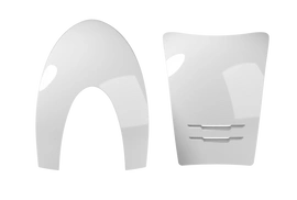 Panele KEP 2.0 Textile Polish White - przód + tył