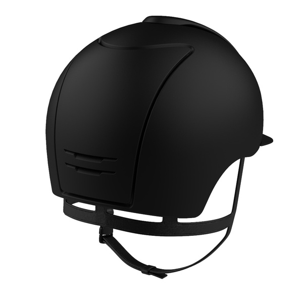 Kask KEP Cromo 2.0 Matt - czarny z czarnymi paskami
