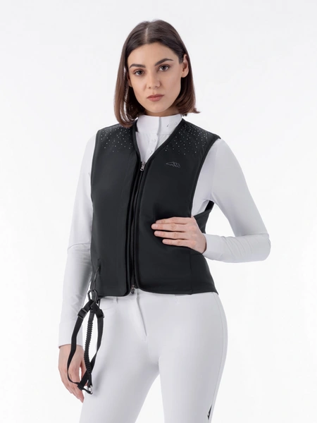 Kamizelka ochronna wybuchowa Equiline Airbag BELMOVE STRASS - czarna