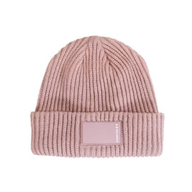 Czapka zimowa Kentucky Rubber Logo - pudrowy róż