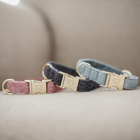 Obroża Kentucky Collar Wool - błękitna