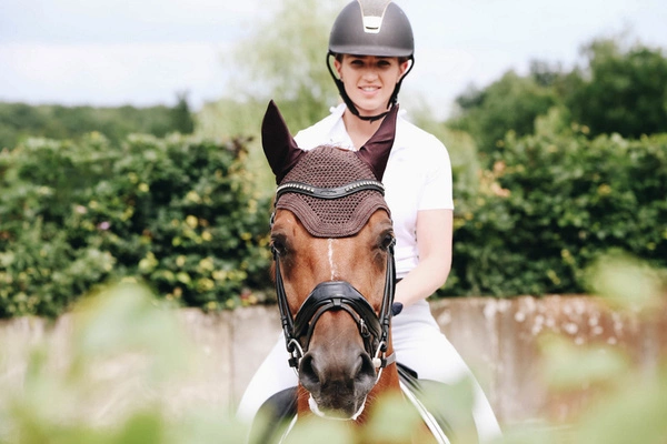 Nauszniki Kentucky Wellington Sparkling - brązowe