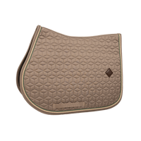 Kentucky czaprak Classic Custom - beżowy z beżowo-zielonym sznureczkiem