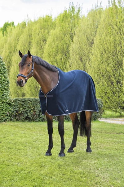 Derka polarowa Equiline Leeds - granatowa