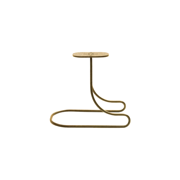 Stojak na kask Kentucky - złoty