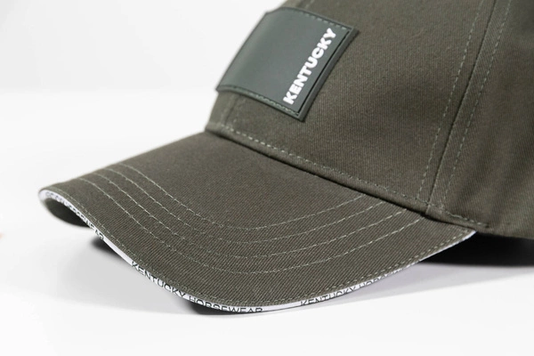 Kentucky czapka Rubber Logo - ciemna zieleń