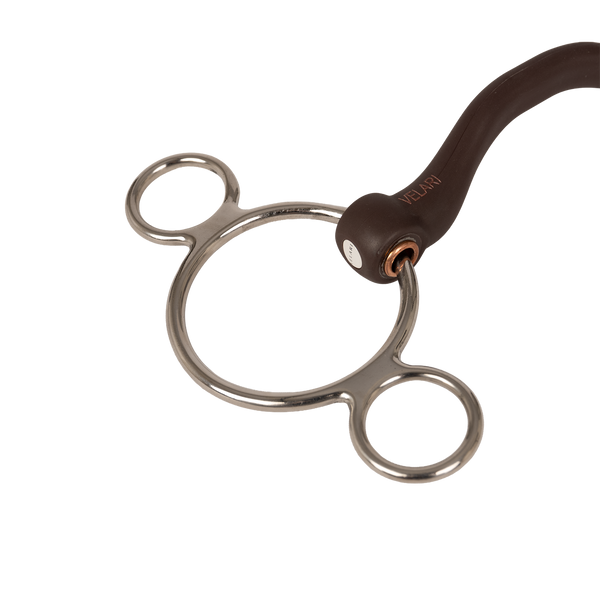 Velari wędzidło 3 Rings Bit with Tongue Port Soft 20 mm
