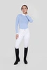 Koszula konkursowa Fleur de Lys Equestrian Holly - błękitna