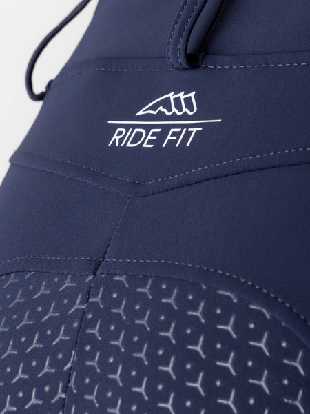 Legginsy z wysokim stanem Equiline Steref - granatowe