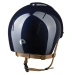 Kask KEP Smart NOVA Polish - granatowy z brązowymi paskami