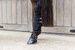 Kentucky ochraniacze na tył Eventing Boots 3D Air Flow Skin Friendly - czarne
