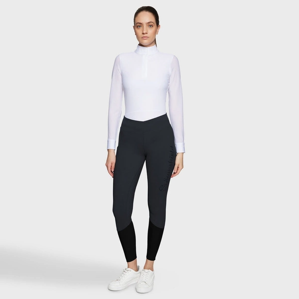 Legginsy z wysokim stanem Samshield Alpha - czarne