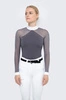 Koszula konkursowa Fleur de Lys Equestrian Molly Spark - szara