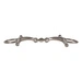 Velari wędzidło Full Cheek Bit Double Jointed Stainless Steel 14 mm