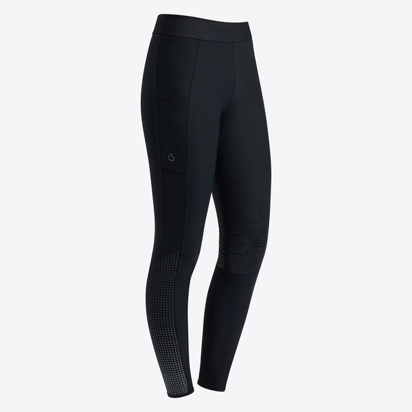 Legginsy Dressage Full Grip Cavalleria Toscana - czarne