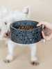 Miska Terrazzo Stone Kentucky - czarna