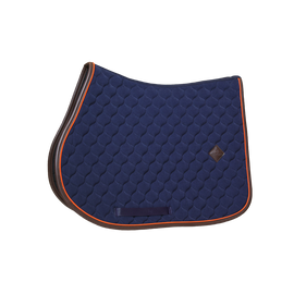 Kentucky czaprak Onion Quilt Neon Leather - granatowy