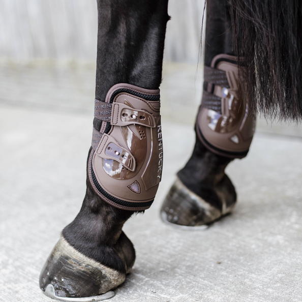 Kentucky ochraniacze Moonboots Air X na zadnie nogi - brązowe