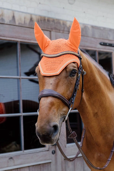 Kentucky nauszniki wyciszające Wellington Diamond Rope - pomarańczowe