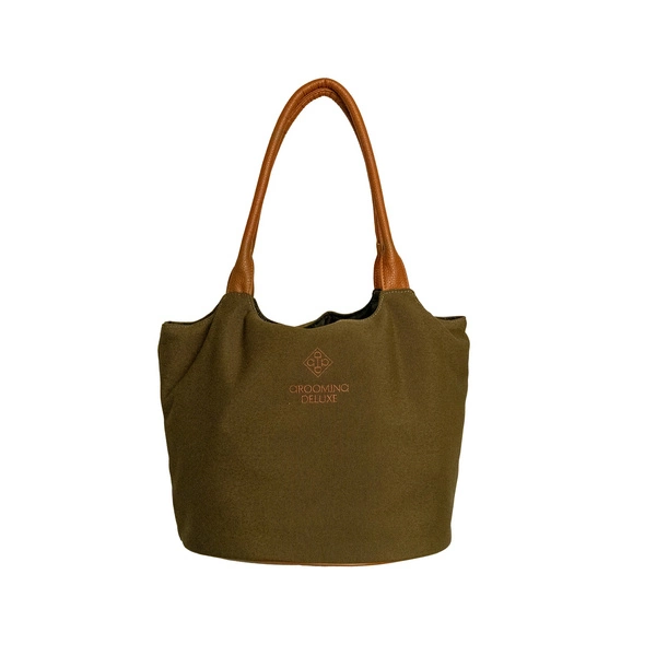 Torba na szczotki Bag Canvas Kentucky Grooming Deluxe - khaki