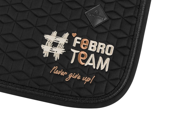 Czaprak #FebroTeam Kentucky Glitter Rope - czarny/brąz