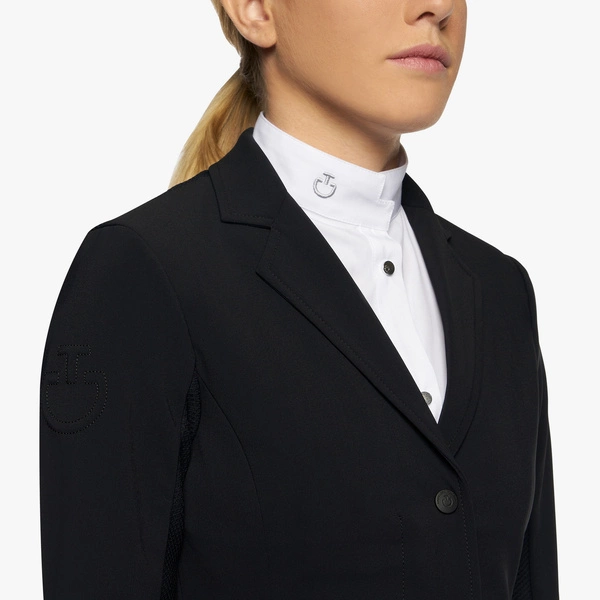 Dziewczęcy frak Cavalleria Toscana Revo GGA018 - czarny