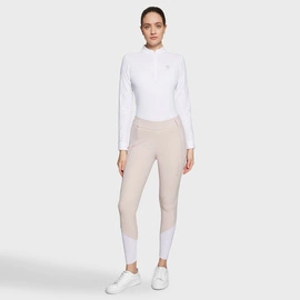 Legginsy ze szlufkami Samshield Tallia - jasnoróżowe