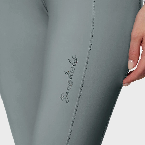 Legginsy ze szlufkami Samshield Tallia - jasnoszare