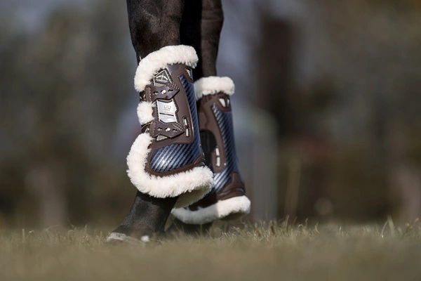 Veredus ochraniacze na tył Carbon Gel Absolute Save The Sheep - brązowe