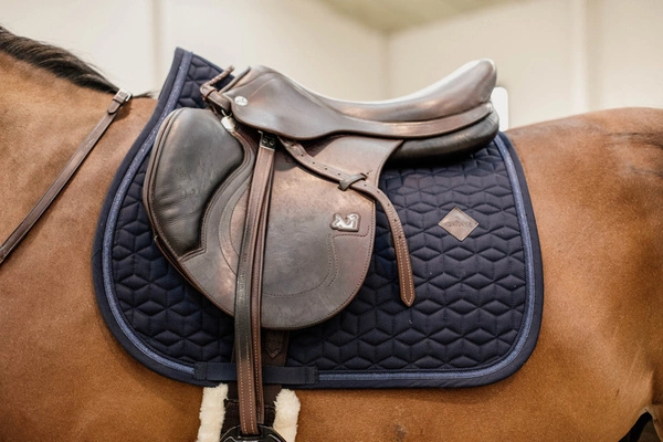 Kentucky czaprak Glitter Rope - granatowy