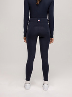 Ocieplane legginsy Tommy Hilfiger Vermont - granatowe